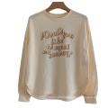 Customized Sweatshirt manufacture women Hoodie Pullover streatwear Fashion Long Sleeve T-shirt